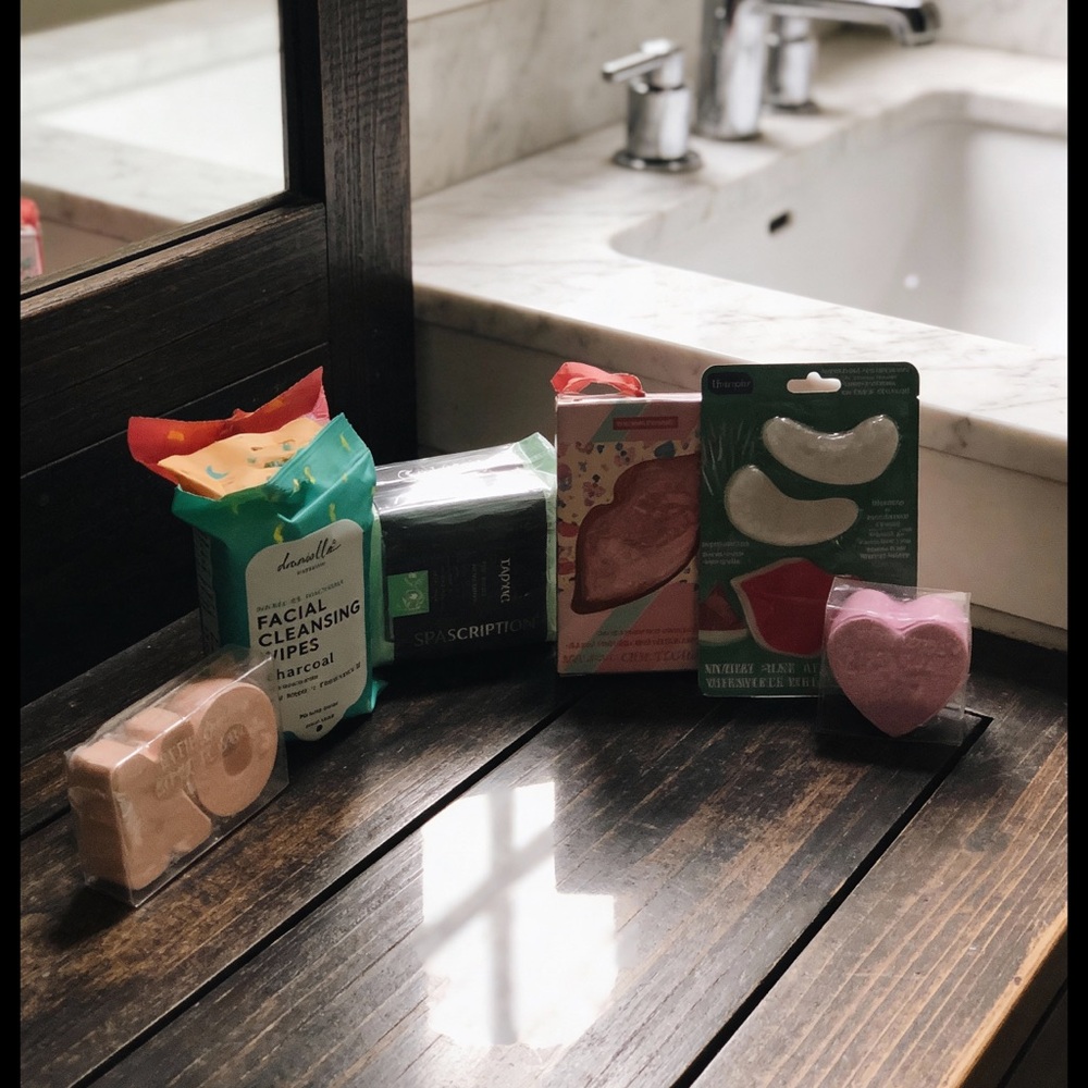 Skincare and Beauty Set with Facial Wipes and Masks Bundle Lot